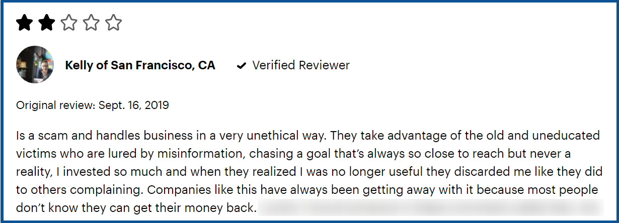 Herbalife review-unethical approach