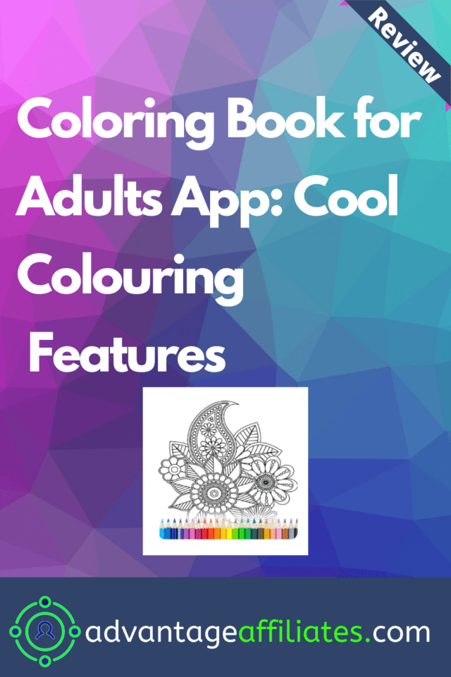Coloring Book for Adults App review-pin