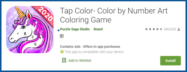 tap color app review