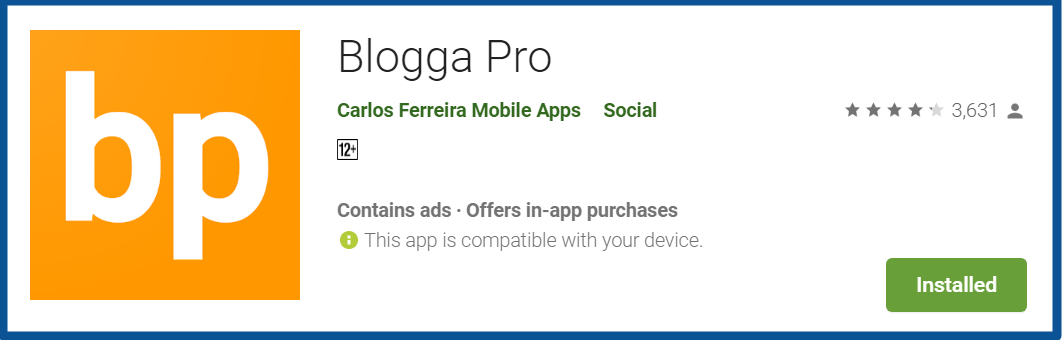 Top Blogging Apps-Blogga-Pro-Review-Apps-on-Google-Play