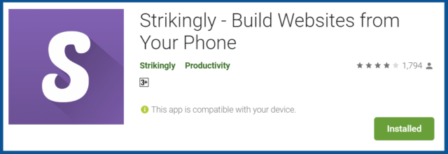Top Blogging Apps- Strikingly-–-Apps-on-Google-Play