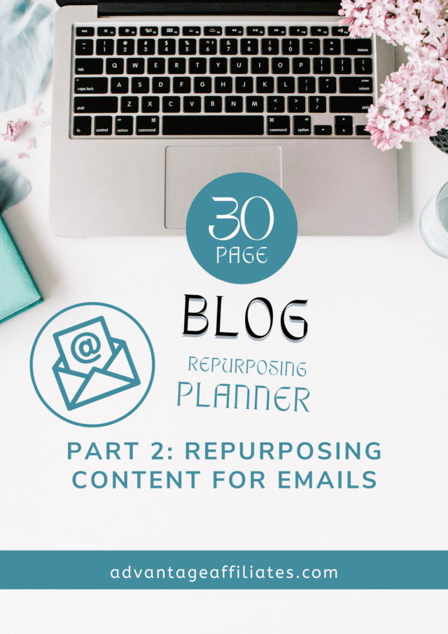 repurposing content for emails