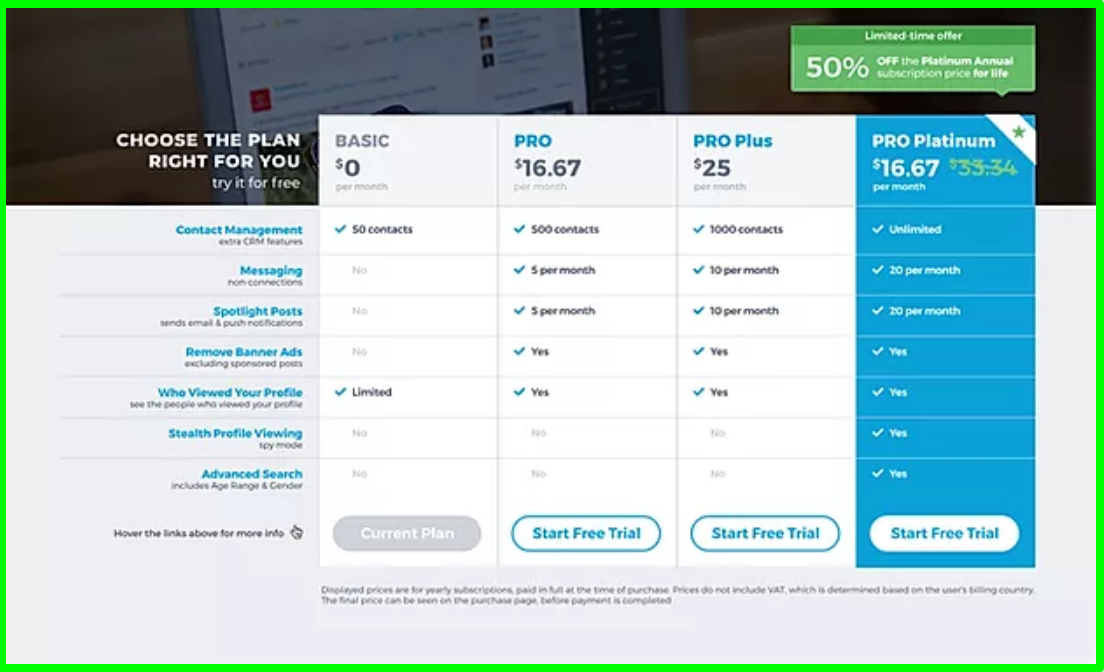 Webtalk pricing