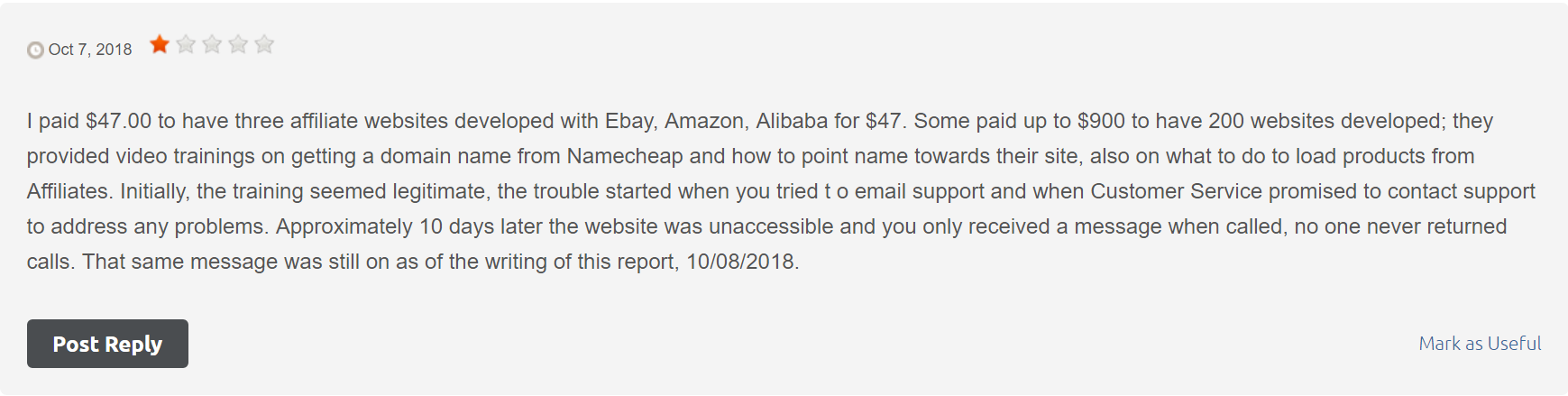 retailpay.org scam-no websites after 10 days