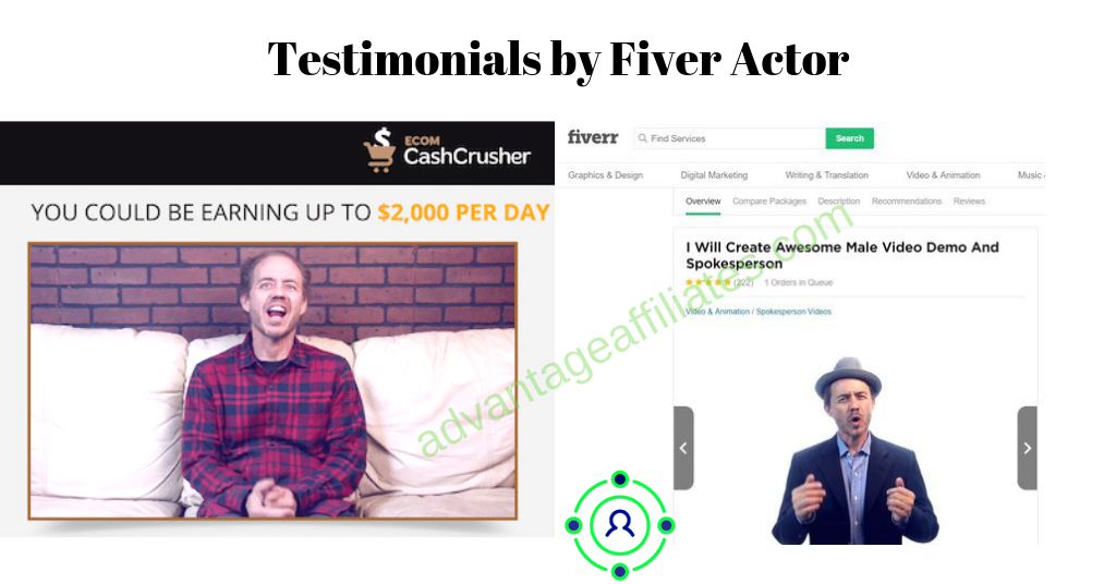 Fake Testimonials by E com Cash Crusher