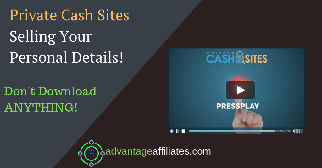 feature image of private cash sites