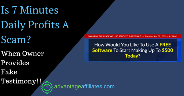 feature image of 7 minutes daily profits