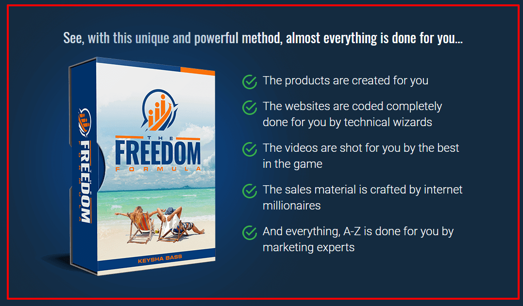your freedom formula scam