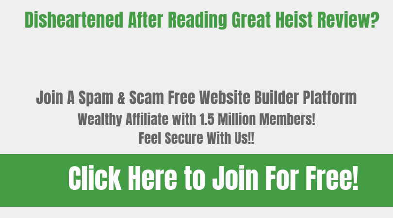 The Great heist Footer Banner