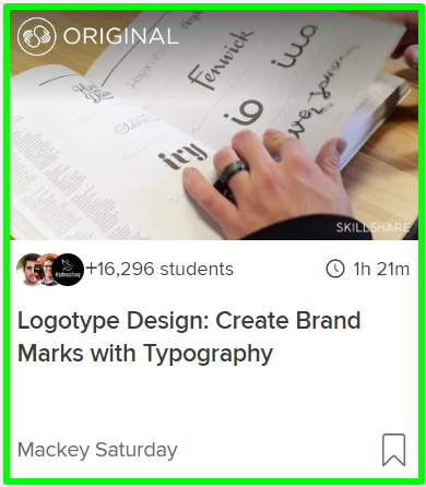 Typography skillshare