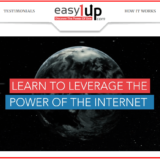 homepage of easy1 up