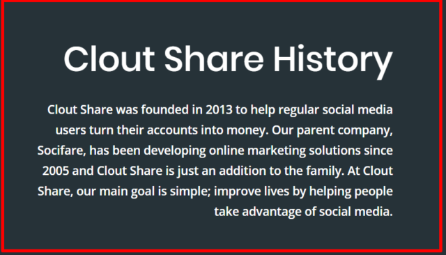 about clout share