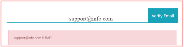 email verification of Emotepay