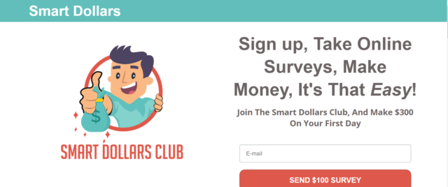 homepage of smart dollar club