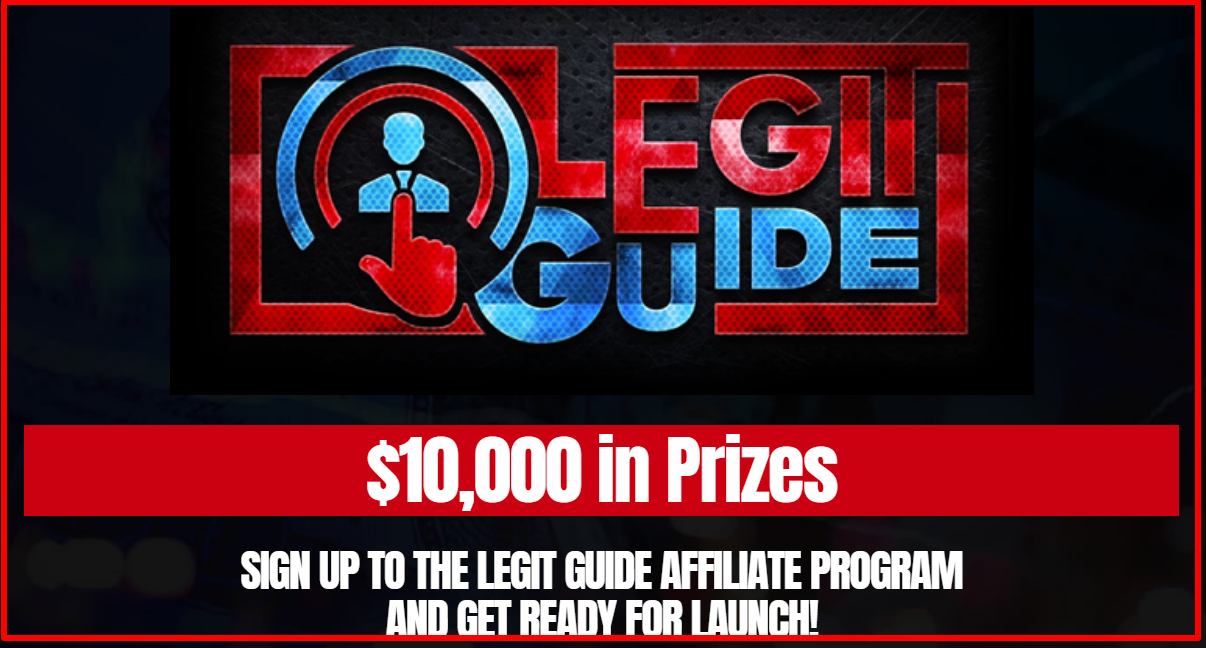 affiliate prizes by Legit Guide