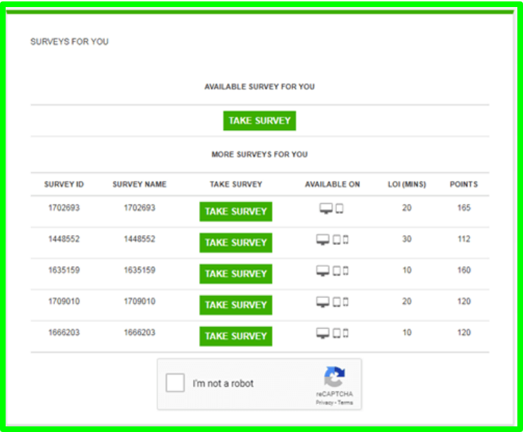 surveys on loop surveys