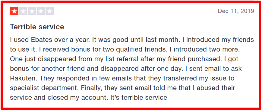 rakuten complaints