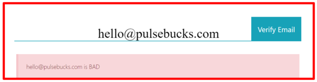 email address pulsebucks