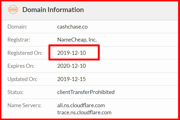 whois cashchase