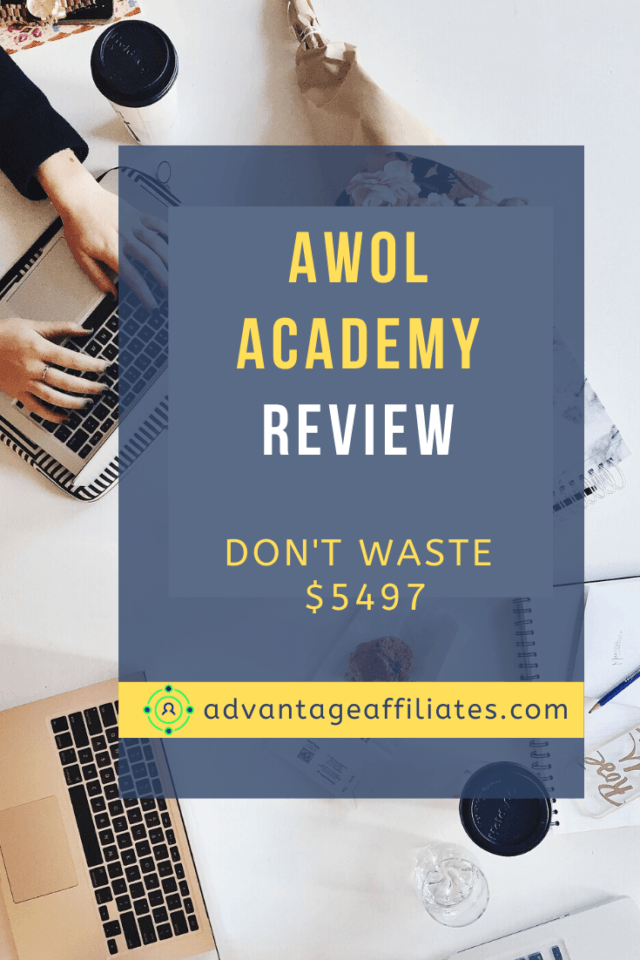 AWOL Academy Review pin