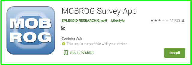 Mobrog survey app review