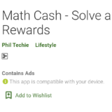 math cash review
