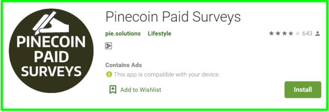 pinecoin paid surveys review