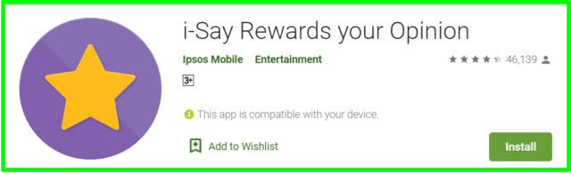 i-say Rewards Your Opinion review