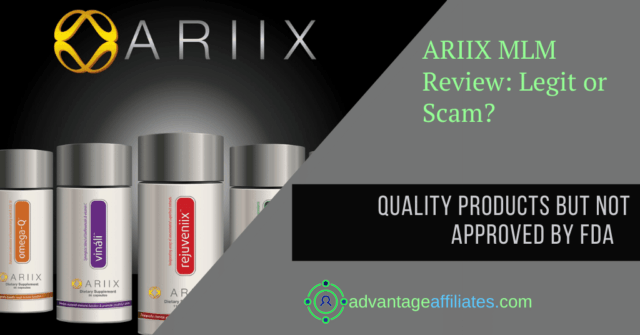 ARIIX mlm review feature image