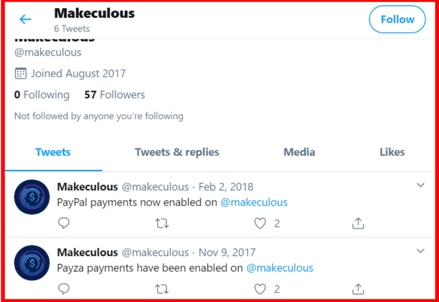 makeculous review Twitter