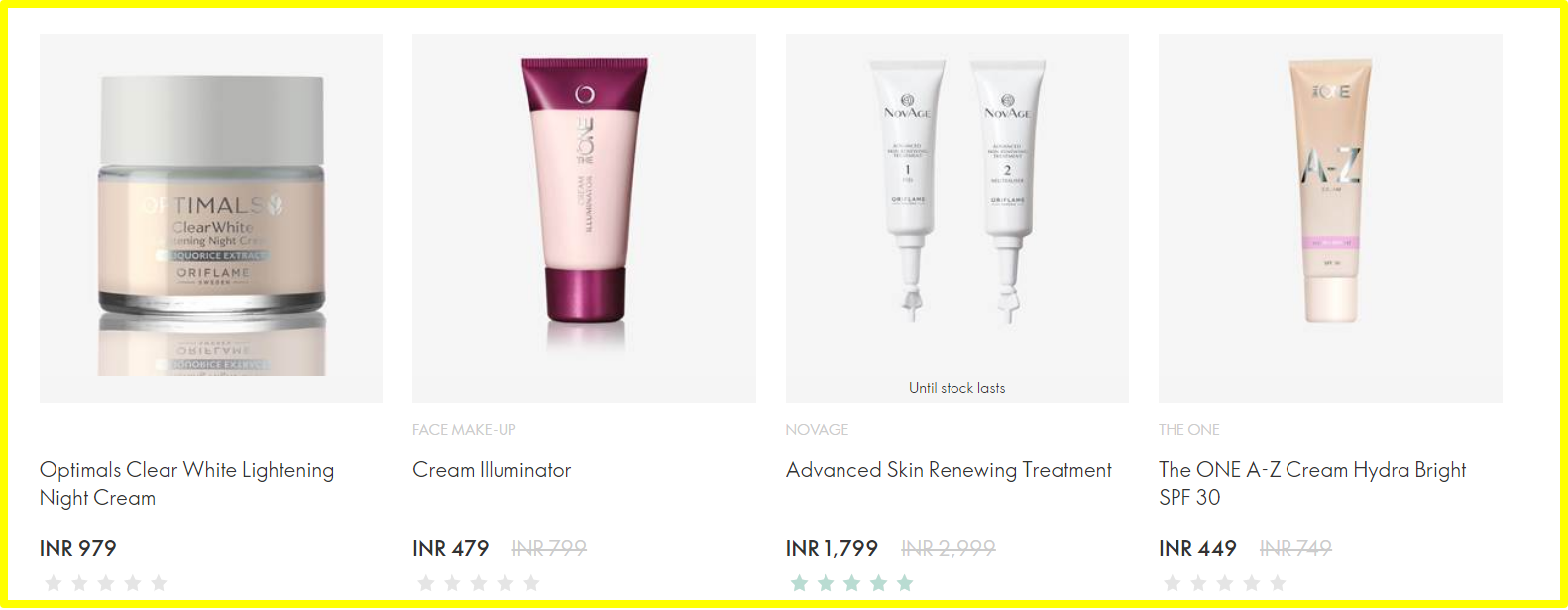 oriflame mlm review - reasonalbe prices