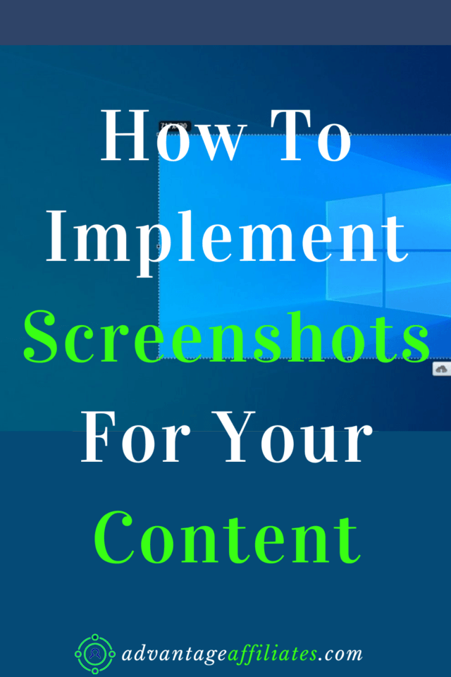 implement screenshots for content pin