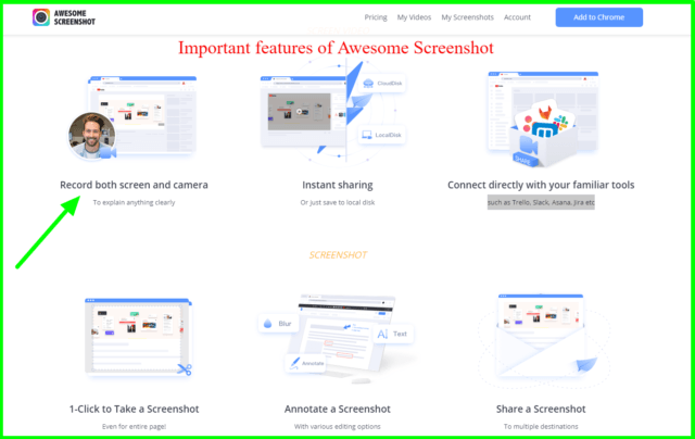 implementing screenshots for your content -Awesome Screenshot