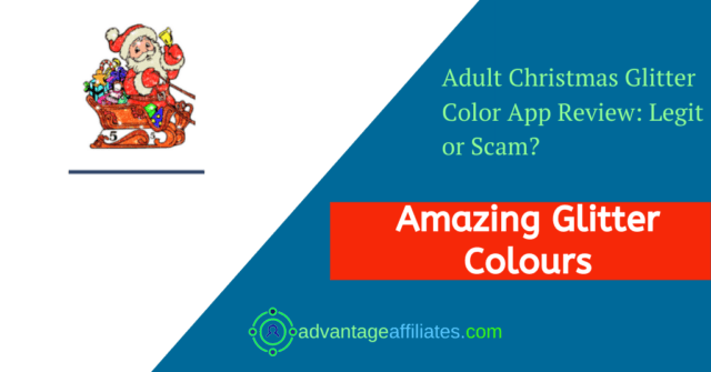 Adult Christmas Glitter Color App App Review-Feature Image