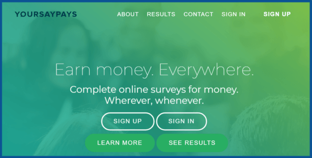 YourSayPays-review-homepage