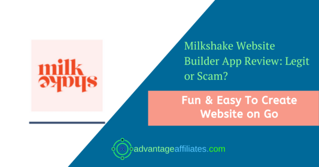 Milkshake website builder App Review -Feature Image