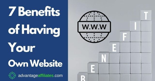 Feature Image 7 benefits of having your own website