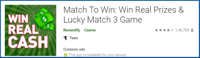 Match To Win app