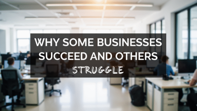 Why Some Businesses Succeed and Others Struggle